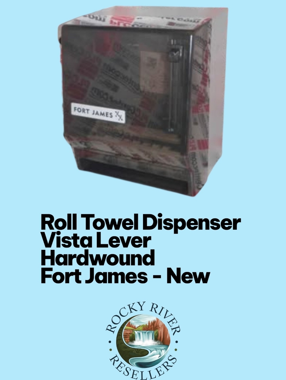 Roll Towel Dispenser | No Key | Vista Lever | Hardwound | Fort James | New